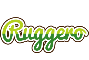 Ruggero golfing logo