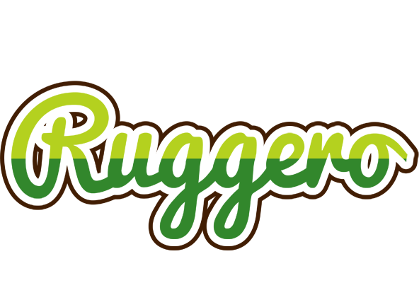 Ruggero golfing logo