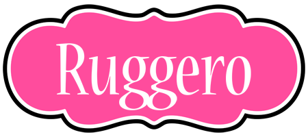 Ruggero invitation logo