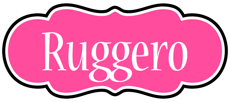 Ruggero invitation logo