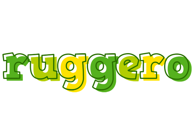 Ruggero juice logo