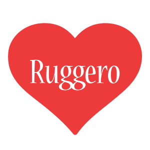 Ruggero love logo