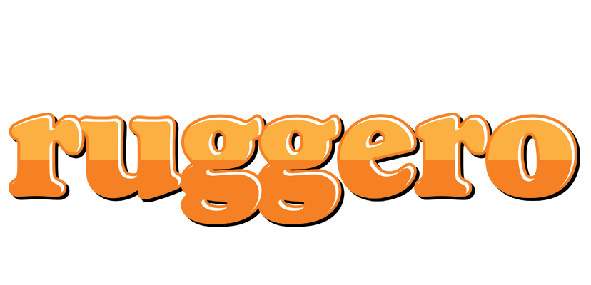 Ruggero orange logo