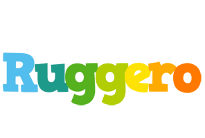 Ruggero rainbows logo