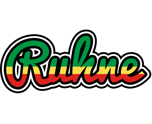 Ruhne african logo