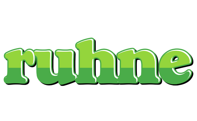Ruhne apple logo