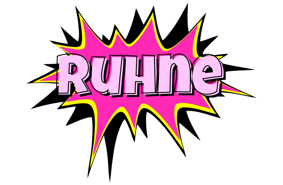 Ruhne badabing logo