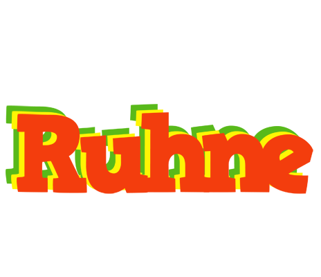 Ruhne bbq logo