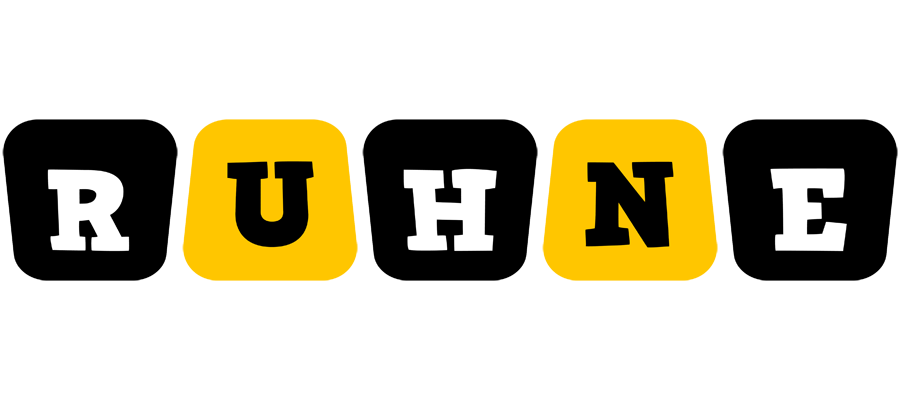 Ruhne boots logo