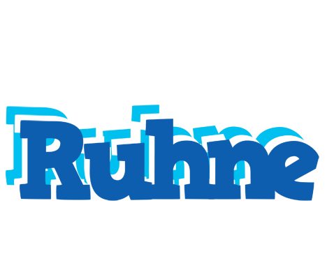 Ruhne business logo