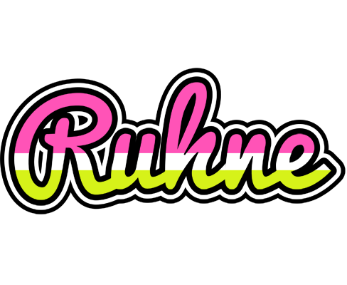 Ruhne candies logo