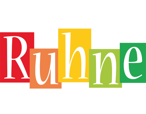 Ruhne colors logo