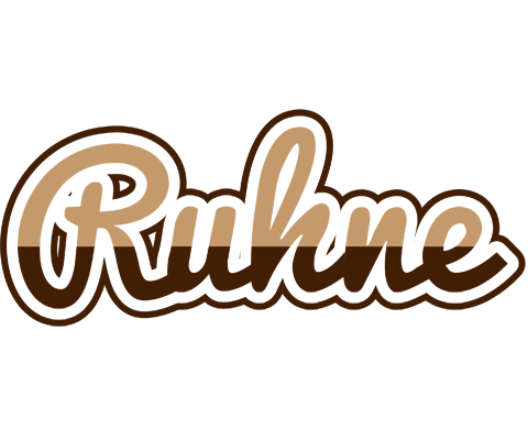 Ruhne exclusive logo
