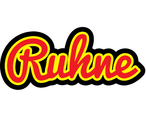 Ruhne fireman logo