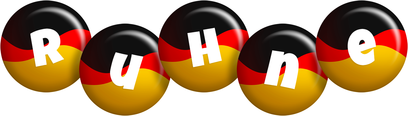 Ruhne german logo
