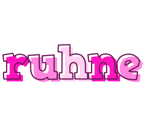 Ruhne hello logo