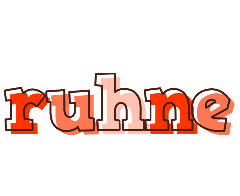 Ruhne paint logo