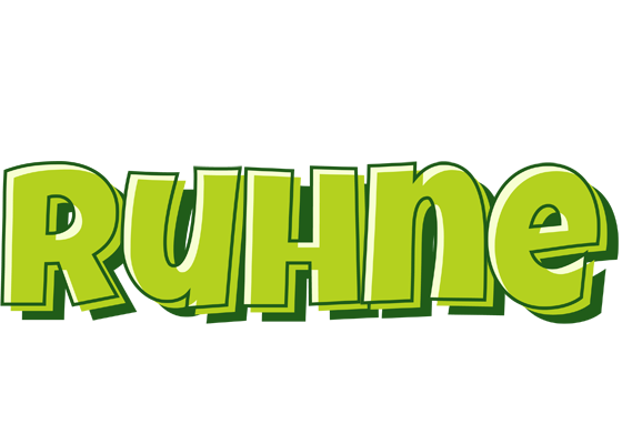 Ruhne summer logo