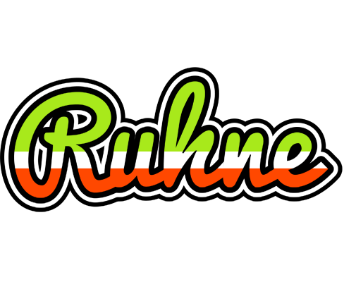 Ruhne superfun logo