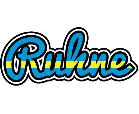 Ruhne sweden logo