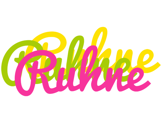 Ruhne sweets logo