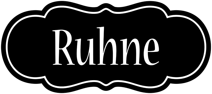 Ruhne welcome logo