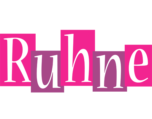Ruhne whine logo