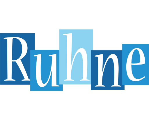Ruhne winter logo
