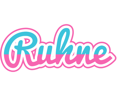 Ruhne woman logo