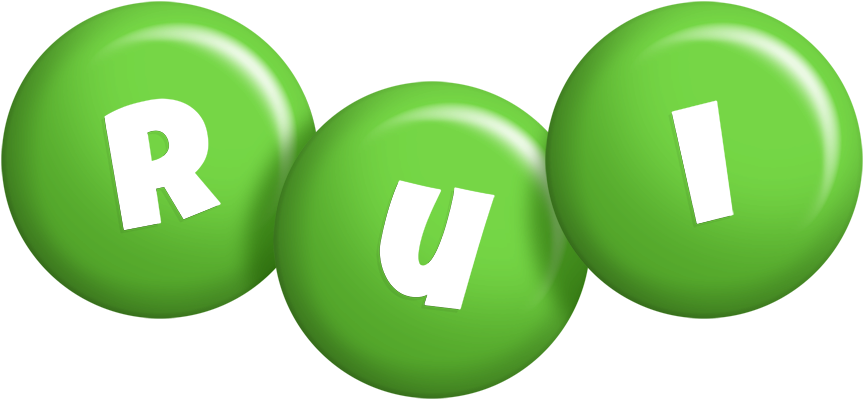 Rui candy-green logo