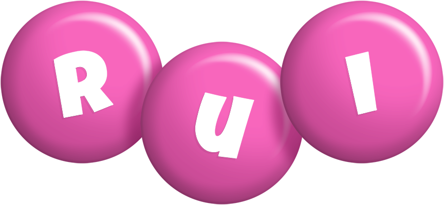 Rui candy-pink logo