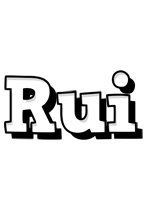 Rui snowing logo