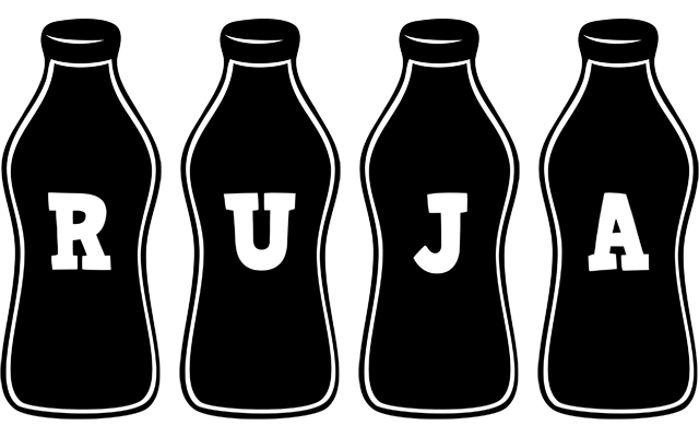 Ruja bottle logo