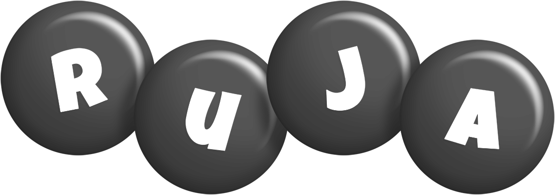 Ruja candy-black logo
