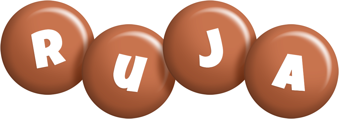 Ruja candy-brown logo