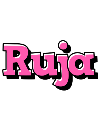 Ruja girlish logo