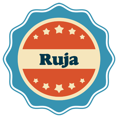 Ruja labels logo