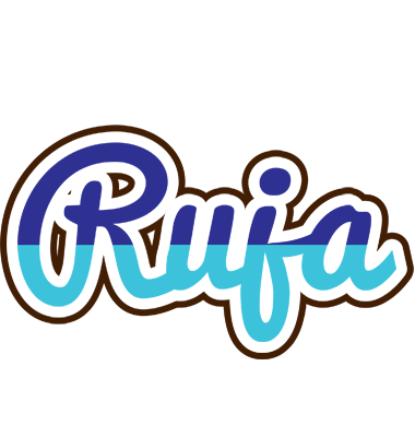 Ruja raining logo