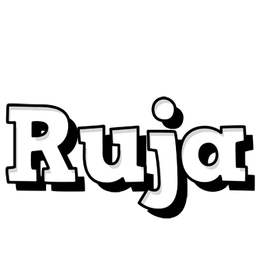 Ruja snowing logo