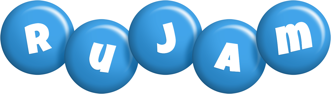 Rujam candy-blue logo