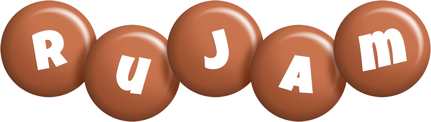 Rujam candy-brown logo