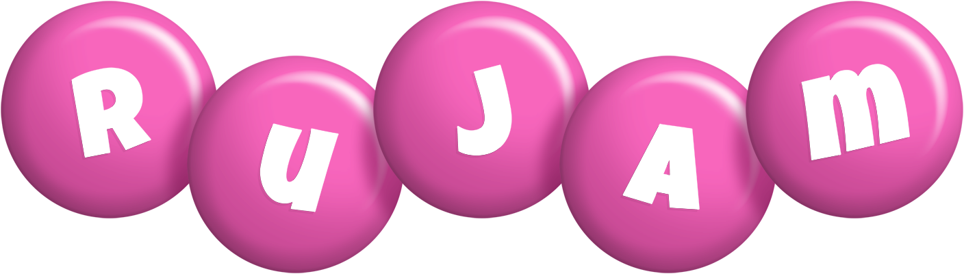 Rujam candy-pink logo