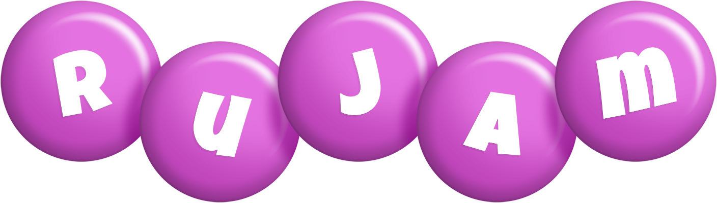 Rujam candy-purple logo