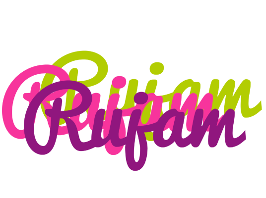 Rujam flowers logo