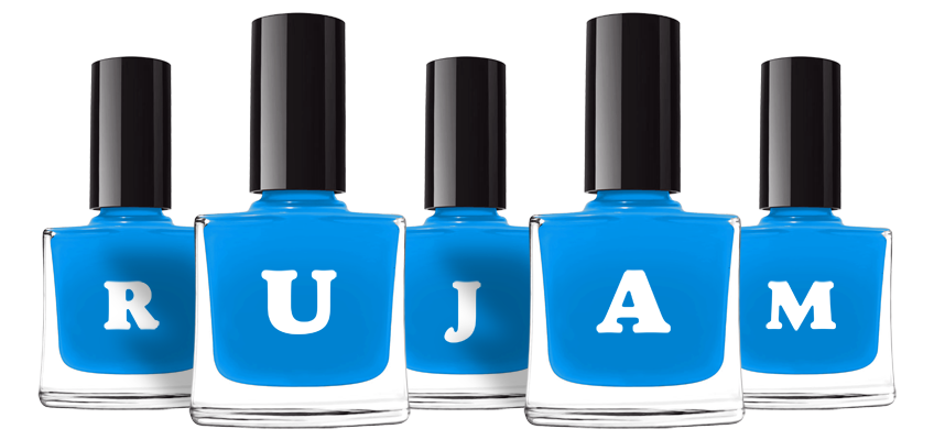 Rujam glossy logo