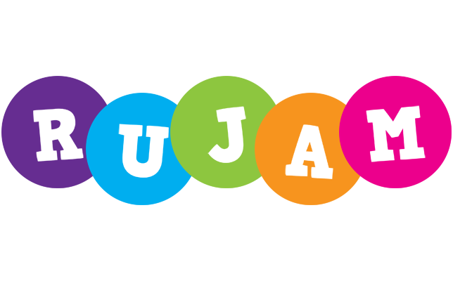 Rujam happy logo