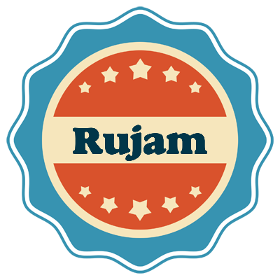 Rujam labels logo