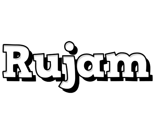 Rujam snowing logo