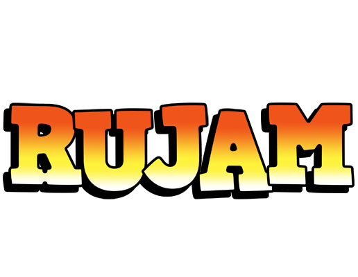 Rujam sunset logo