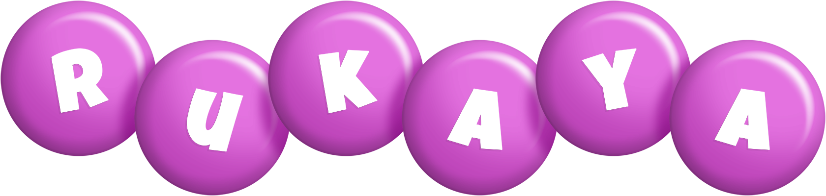 Rukaya candy-purple logo